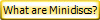 What are Minidiscs?